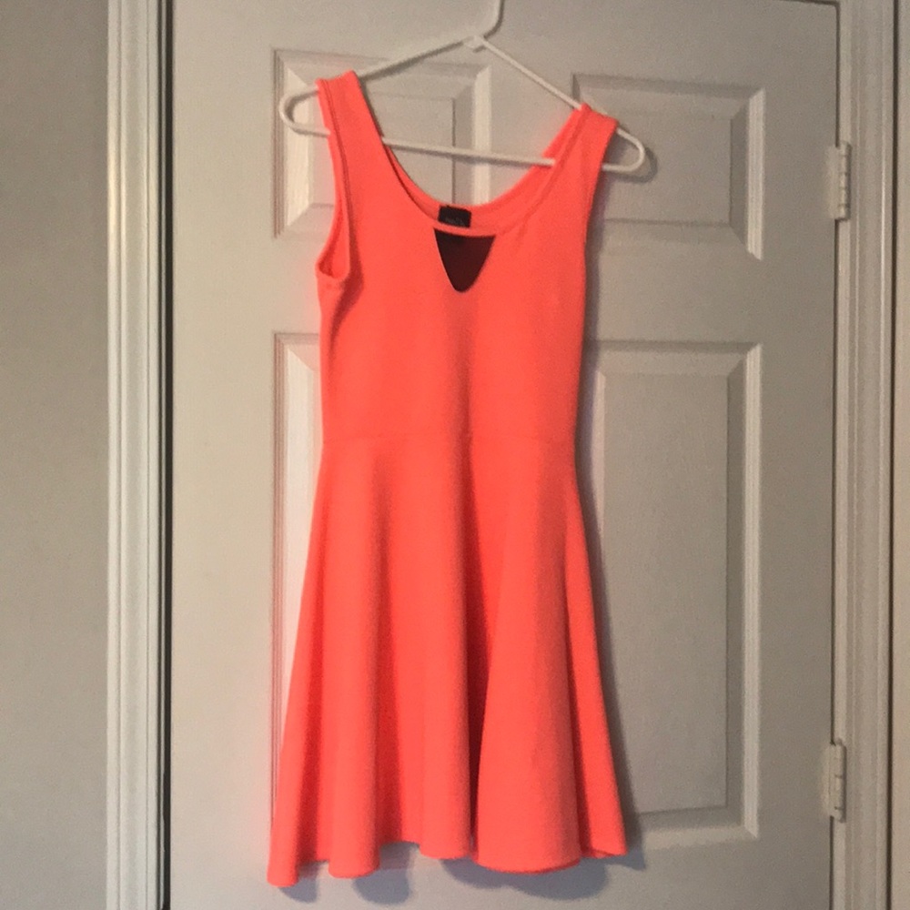 Highlighter pink dress